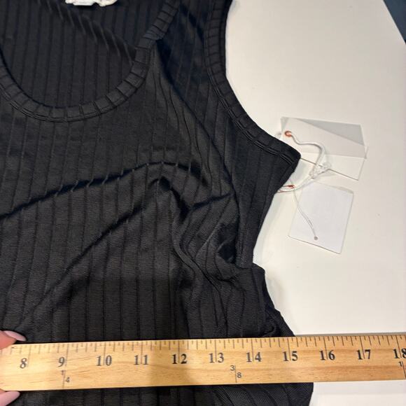 NWT Good American Shine Ribbed Maxi Dress Sz 2XL - Picture 10 of 12